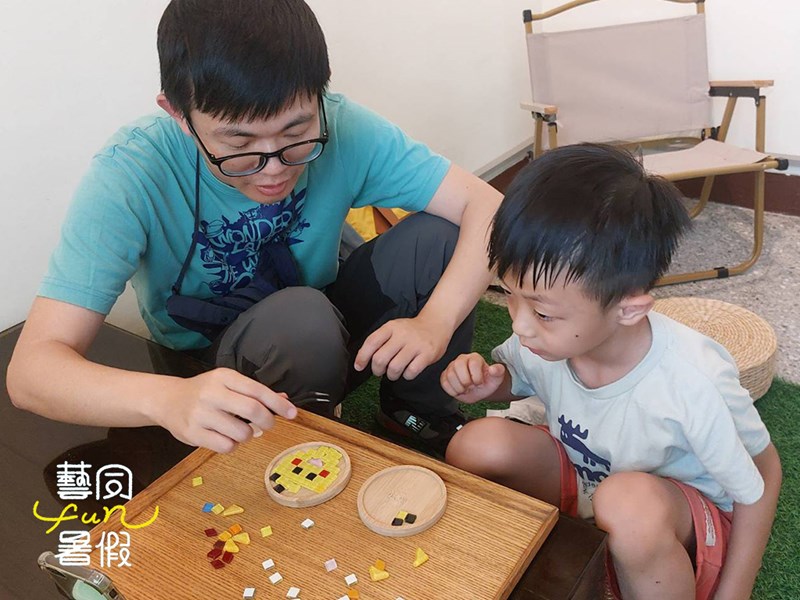 復千金 馬賽克杯墊 