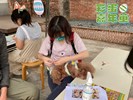 民眾帶著寵物來參加體驗