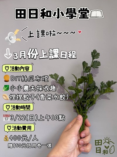 0313一站式官網-田日和活動