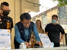 第七辣方案由臺中市政府勞工局吳局長吃方餃