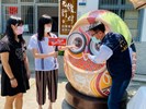 吳威志局長介紹【霧霧郵箱】裝置藝術